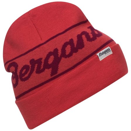 Bergans Bergans Logo Beanie Women beanies Red OneSize