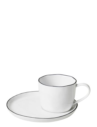 Broste Copenhagen Kop M/Underkop 'Salt' L - White - 15 CL