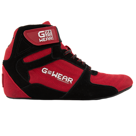 Gorilla Wear Pro High Tops, red/black