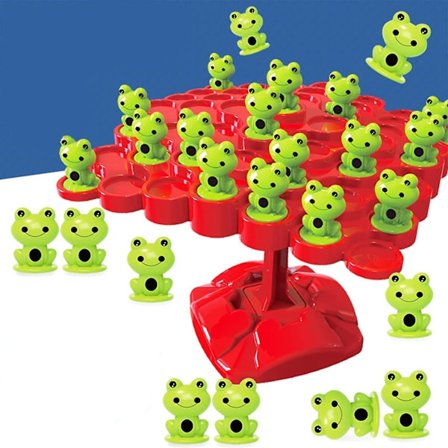 Groda Balansräkning Leksaker, Två-Spelares Balansbrädespel, Skrivbordsstapling Interaktiva Leksaker