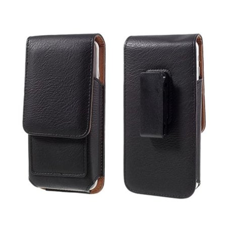 Vyöhön kiinnitettävä Pussi, Koko: 15 x 8 x 1.8cm - Musta