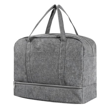 Fitnessbag dameveske trendy skulderveske yogarom liten lett sport håndholdt trening tørr- og våtseparasjon svømmeveske reiseveske