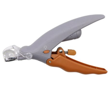 Negleklipper til katte og hunde, LED-lampe, anti-skærende lup til kæledyr, ideel til at klippe katte- og hundekløer