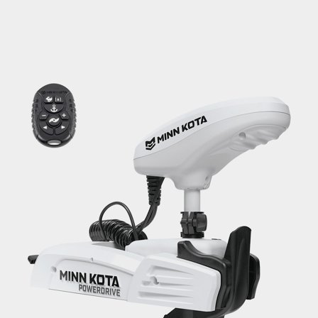 Voorgemonteerde elektrische buitenboordmotor (trollingmotor) Minn Kota PowerDrive Micro 70 MR 65" 928 W, 165 cm rigglengte, zonder accu