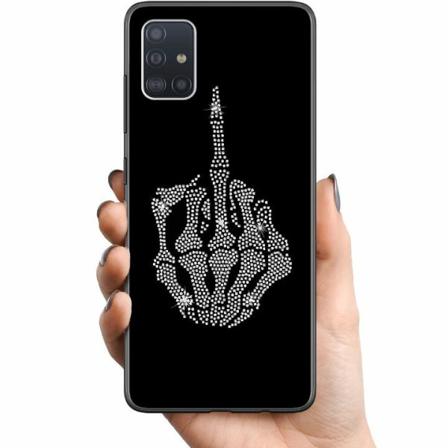 Samsung Galaxy A51 Tpu Mobilskal Fuck You Bling