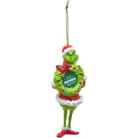 God Jul Grinch Ornament Julgranshängande Dekoration Figur Hänge -sz.11977-FA-