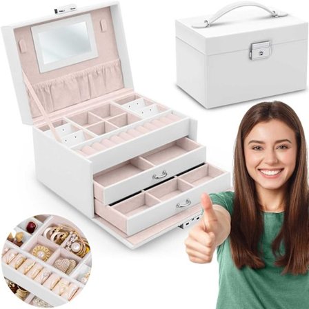 Tyylikäs korurasia MS-700 Massido - valkoinen