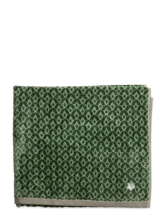 Wave Geo Bath Sheet Towel Home Textiles Bathroom Textiles Towels & Bath Towels Grøn Ted Baker