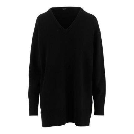 Aspesi, V-neck Knitwear Czarny, Kobieta, Rozmiar: S