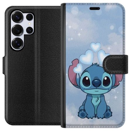 Kompatibel Tegnebogsetui til Samsung Galaxy S26 Ultra Stitch Hoppende Glæde - Sjovt Design til Gave