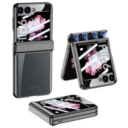 GKK Galaxy Z Flip 6 / 7 FE Skal Tonad Svart
