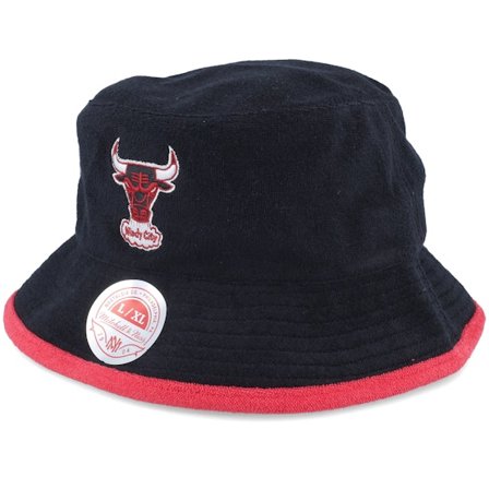 Mitchell & Ness - NBA Schwarz bucket Hut - Chicago Bulls B Boy Hat Hwc Black Bucket @ Hatstore