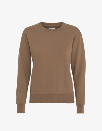 Women Classic Organic Crew - Sahara Camel - XL