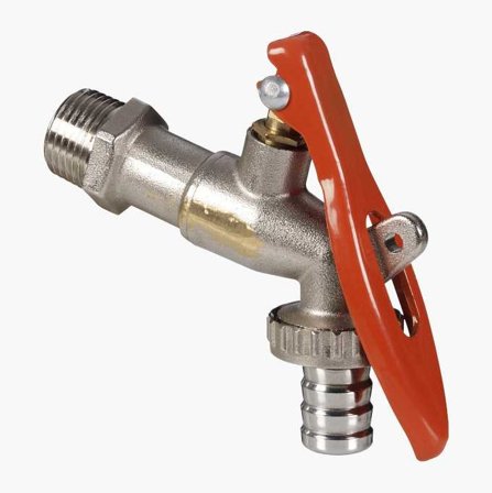 Kulventil med låsspak 1/2"