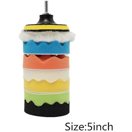 Poleringspad for bil, DA-maskin, bilpoleringsmaskiner