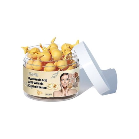 Jaysuing Hyaluronsyre Anti-rynke Kapsel Essens Anti-rynke Reparerende Barriere Fuktighetsgivende Oppstrammende Ansiktshud -3279772060773