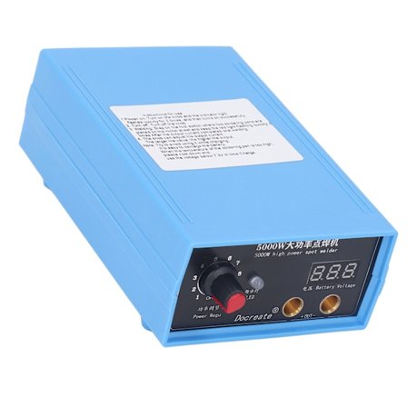 5000W Punktsveiser Kobber Sterk Konduktivitet Bærbar Batteri Punktsveisemaskin AC100‐240V EU-plugg