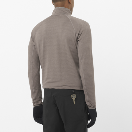 Salomon - Tussenlagen Kleding Sntial Lightwarm Fz M - Iron