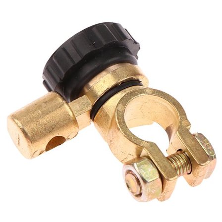 Bilbatteri terminal forbindelsesafbryder Batteri isolator Sort