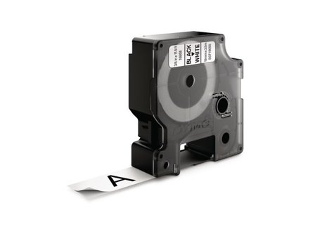 Dymo Tape D1 19mm nylon svart på vit - Lyreco - Kontorsmaskiner - Märkmaskiner och tape - Tape - Dymo D1