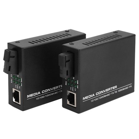 Fiber Transceiver Gigabit SingleMode SingleFiber Ethernet Media Converter DC 5V XXS1F1G A B