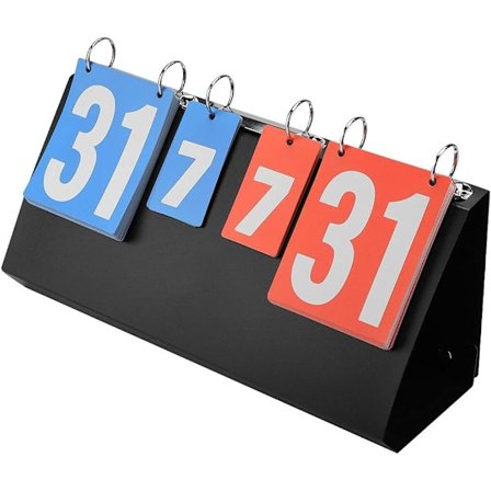 Bordtennistilbehør, Basketball Bordtennis Poengtavle 4 Siffer for Sportskonkurranse, for Bordtennis, Basketball