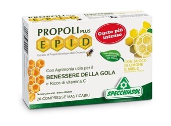 Propoli Epid Plus Miele Limone 20 Compresse Masticabili