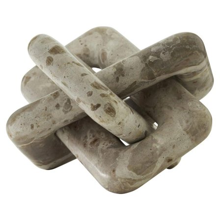 Jakobsdals Knot Dekorasjon Marmor 20x20