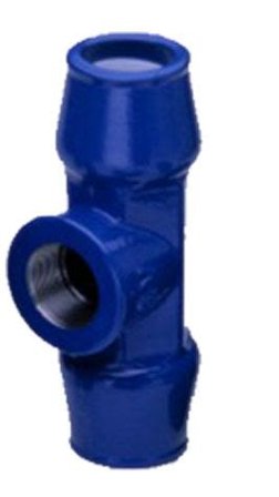 Vatette FG037110520 T-Stykke 90°, forkromet, formindsket 22 × 15 mm, Installation