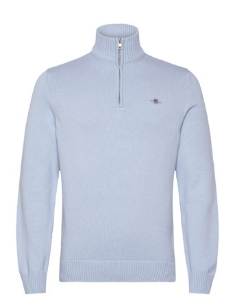 Casual Cotton Half Zip Blue GANT