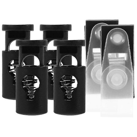 1 Sett Hage Anti-Vind Flaggklips Hageflagg Plaststopper Hageflagg Holder Hageflagg Utstyr