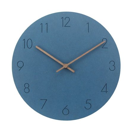 Minimalistisk 29cm veggklokke - stille kvartsurverk for kontor, soverom