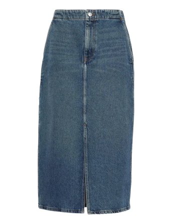 Calvin Klein Jeans | Denim Carpenter Skirt Tinted Orc | 33