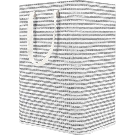 77L Stor Organisasjonskurv for Klær, Snøresammen Vaskeri Kurv