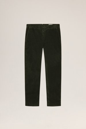 NN.07 Theo Chino Herren Grün Baumwollmix