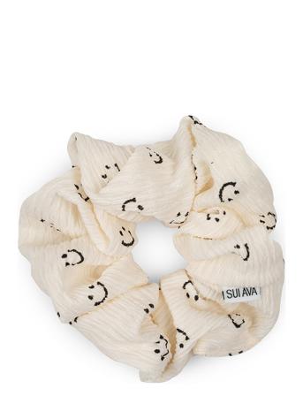 Ea Smile Often Scrunchie Accessories Hair Accessories Scrunchies Beige Sui Ava