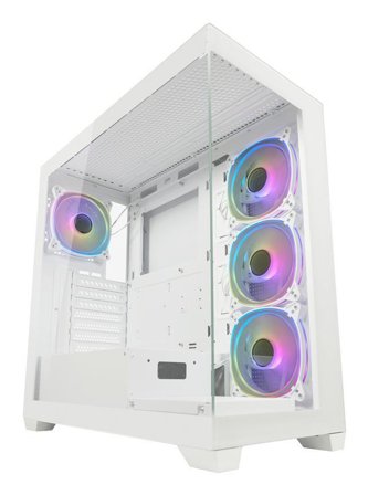 LC POWER Computer Case Midi Tower White
