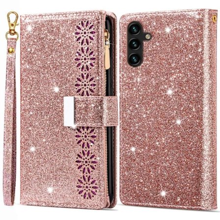 For Samsung Galaxy A26 5G Etui Stjernehimmel Gravert Lommebokdeksel