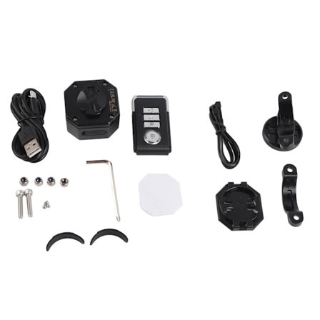 Cykelalarm, Larm med Fjärrkontroll Trådlös USB C Motorcykel Vattentät Stöldskydd Vibration Scooter Alarm System