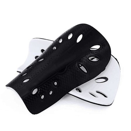 1 par fotball leggbeskyttere sklisikre komfortable pustende barn voksne fortykkede sport leggbeskyttere voksne barn