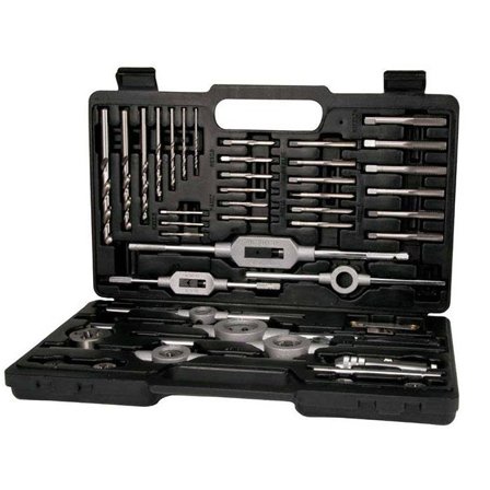 Ruko A245021 Gjengesett 45 deler, i plastboks Terrax, Håndverktøy