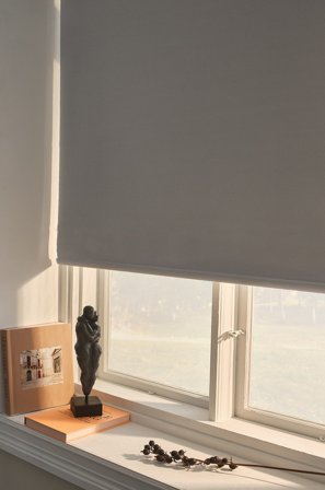 Jotex - Mørkleggende Rullgardin Linmiks Lys grå - ELIA - Kjøp Mørkleggingsgardiner hos Jotex