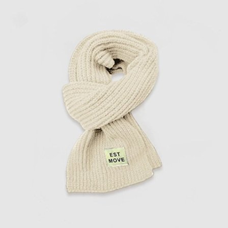 Varm Scarf Handgjorda Scarves BEIGE