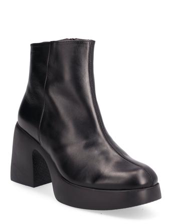 Iseo Shoes Boots Ankle Boots Ankle Boot - Heel Svart Wonders