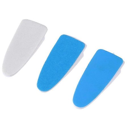 Ersättningshuvuden 3Bits Elektrisk Nagelfil Maskin Nagelpedikyr Buffer Verktygssats