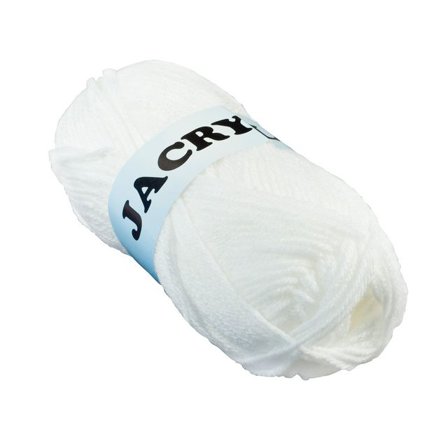 Akrylgarn 50g vit - Lyreco - Skola och förskola - Hobbymaterial - Garn