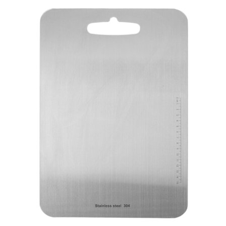 Skärbräda dubbelsidig 304 rostfritt stål Enkel rengöring för matlagning Kök M