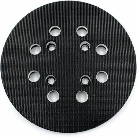 Slibepude til Bosch (Ø 125 mm, medium hårdhed med tilbehørssystem til excentersliber PEX 300/400 AE / 4000 AE / Advanced Orbit 18,