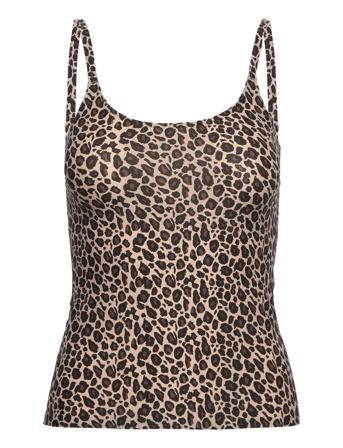 Softstretch Camisole Designers T-shirts & Tops Sleeveless Brown CHANTELLE