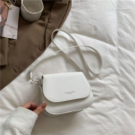 Olkalaukku Crossbody Bag Clutch Laukut VALKOINEN